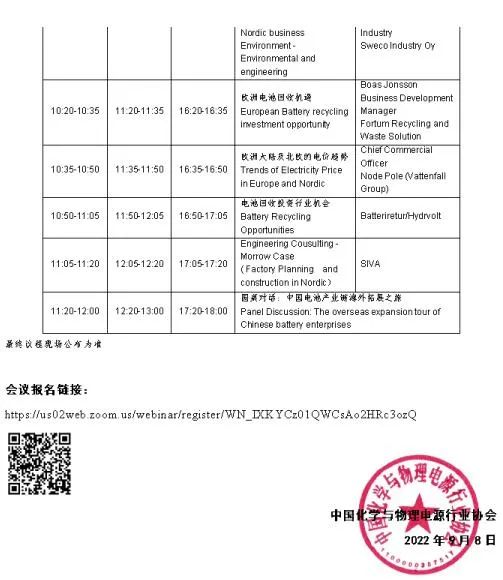 中国国际电池产业合作峰会再次起航