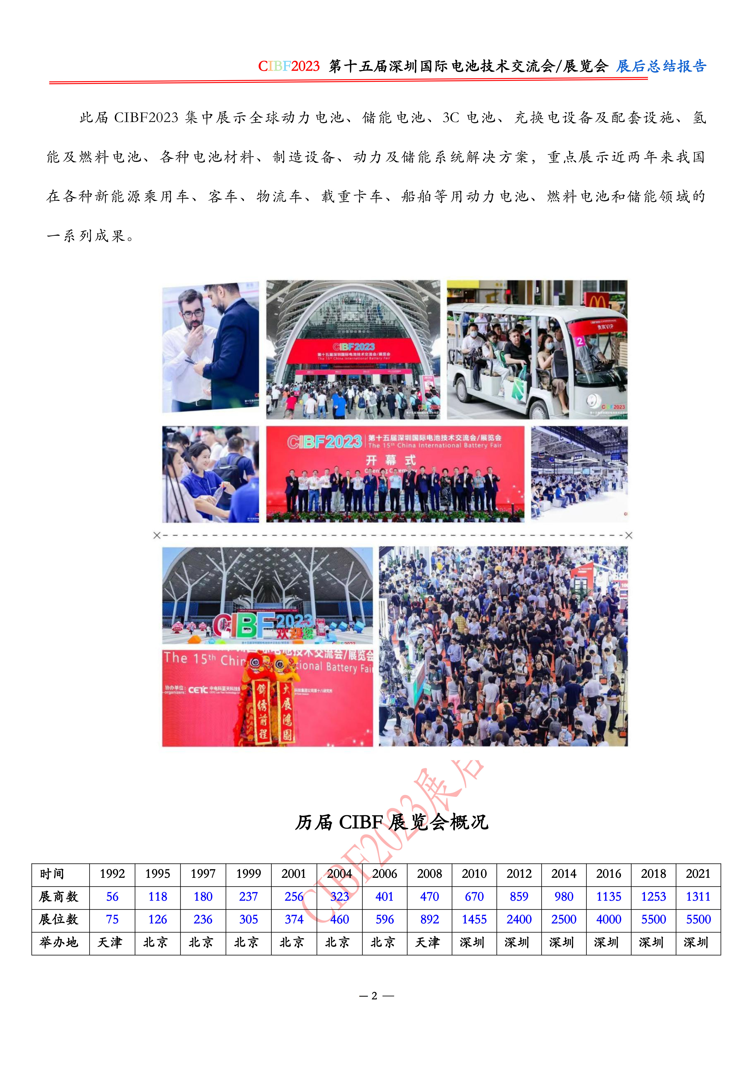 CIBF2023展后总结报告-CIBF2023深圳电池展展后报告