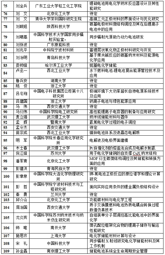 第34届全国化学与物理电源学术年会180+学术报告揭秘